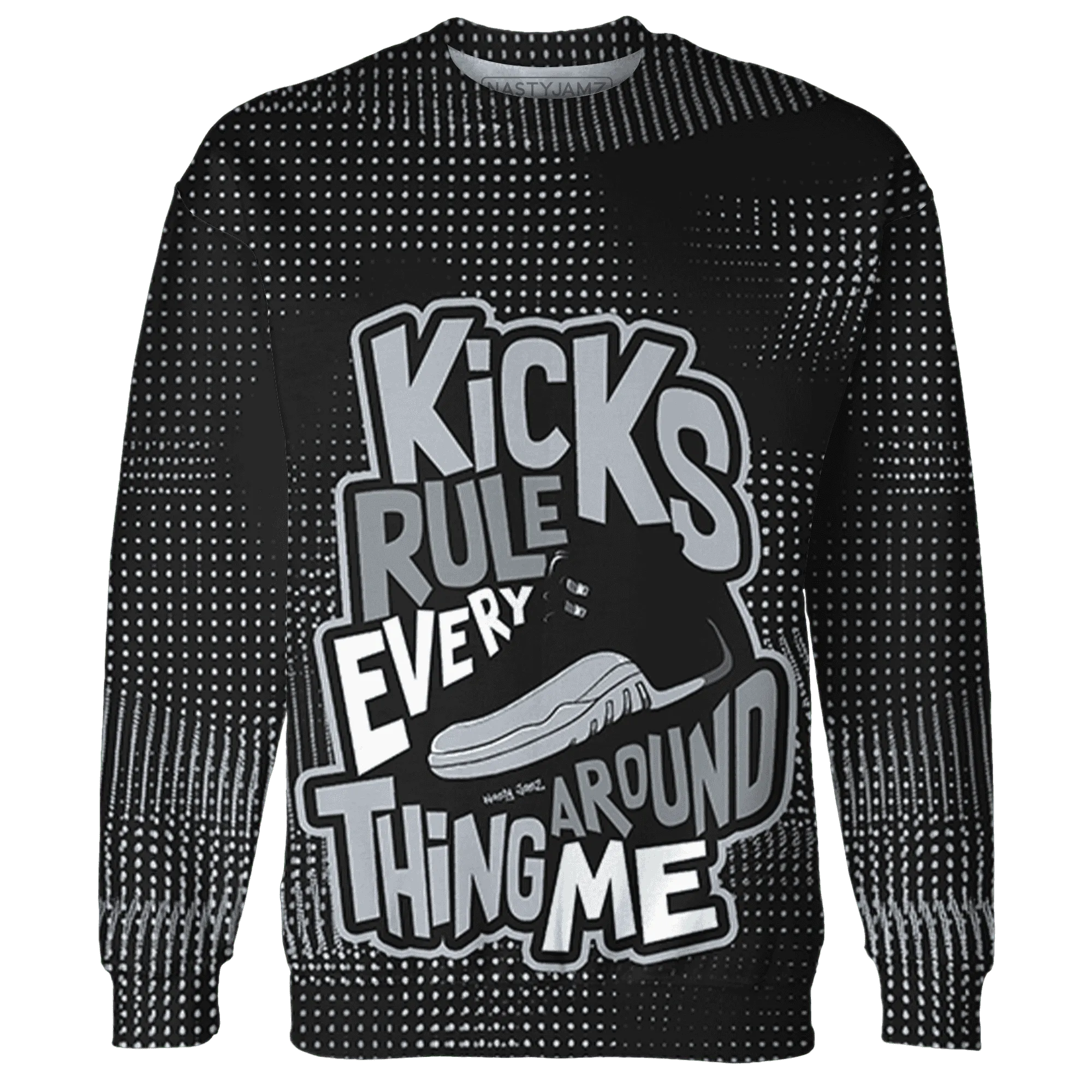 Wolf-Grey-12s-Sweatshirt-Match-Kicks-Rule-3D