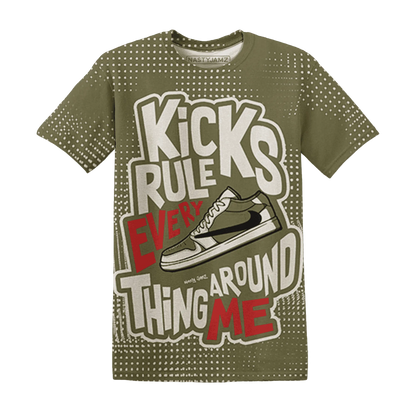 Medium-Olive-1s-T-Shirt-Match-Kicks-Rule-3D