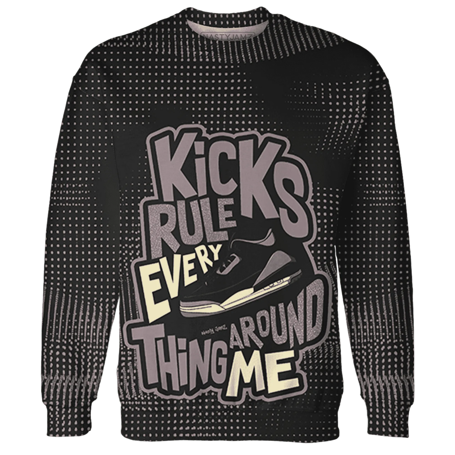 Black-Violet-Ore-3s-Sweatshirt-Match-Kicks-Rule-3D