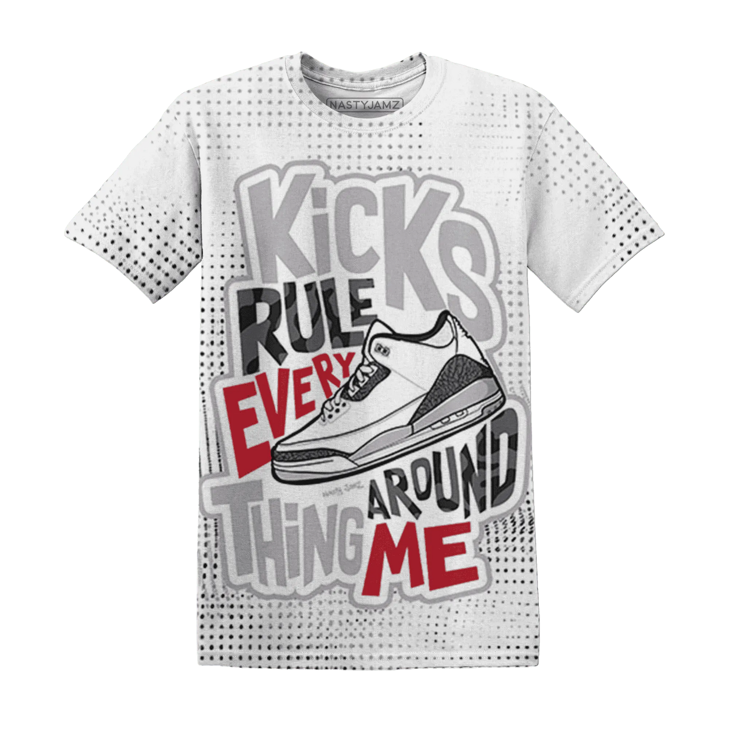 Cement-Grey-3s-T-Shirt-Match-Kicks-Rule-3D