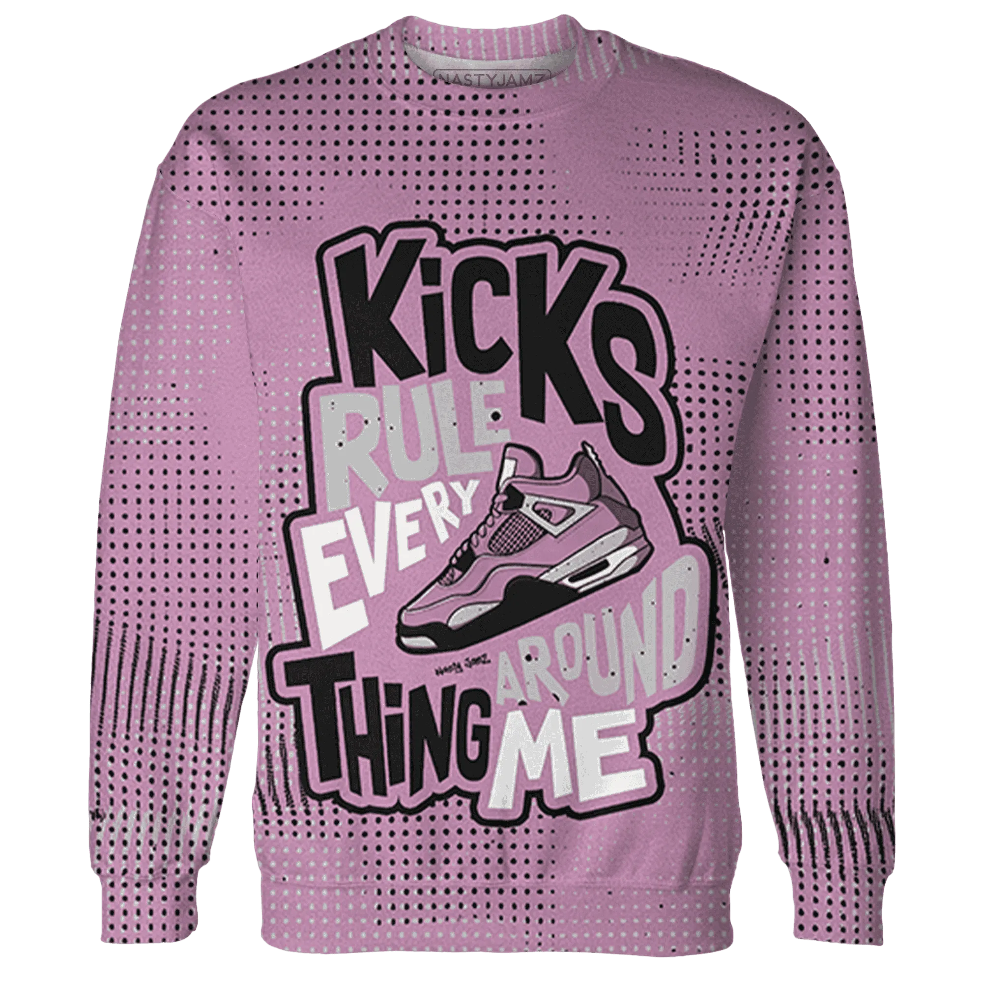 Orchid-Neutral-Grey-Black-White-4s-NastyJamz-Sweatshirt-Match-Kicks-Rule-3D