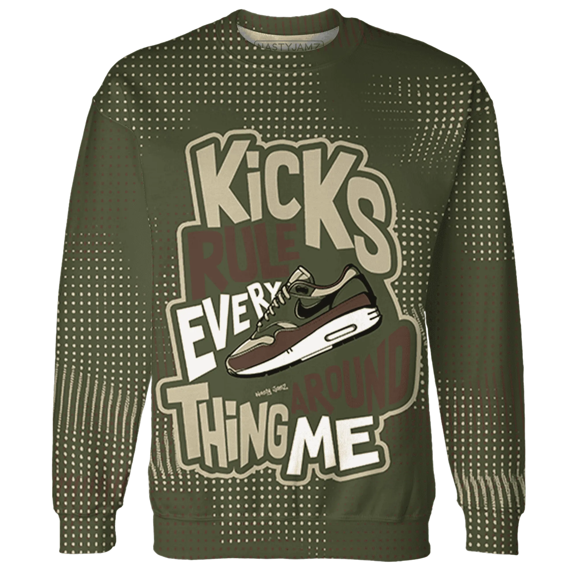 AM-1-Essential-Premium-NastyJamz-Sweatshirt-Match-Kicks-Rule-3D