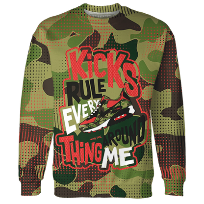 AM-90-Dark-Sage-Solar-Red-NastyJamz-Sweatshirt-Match-Kicks-Rule-3D