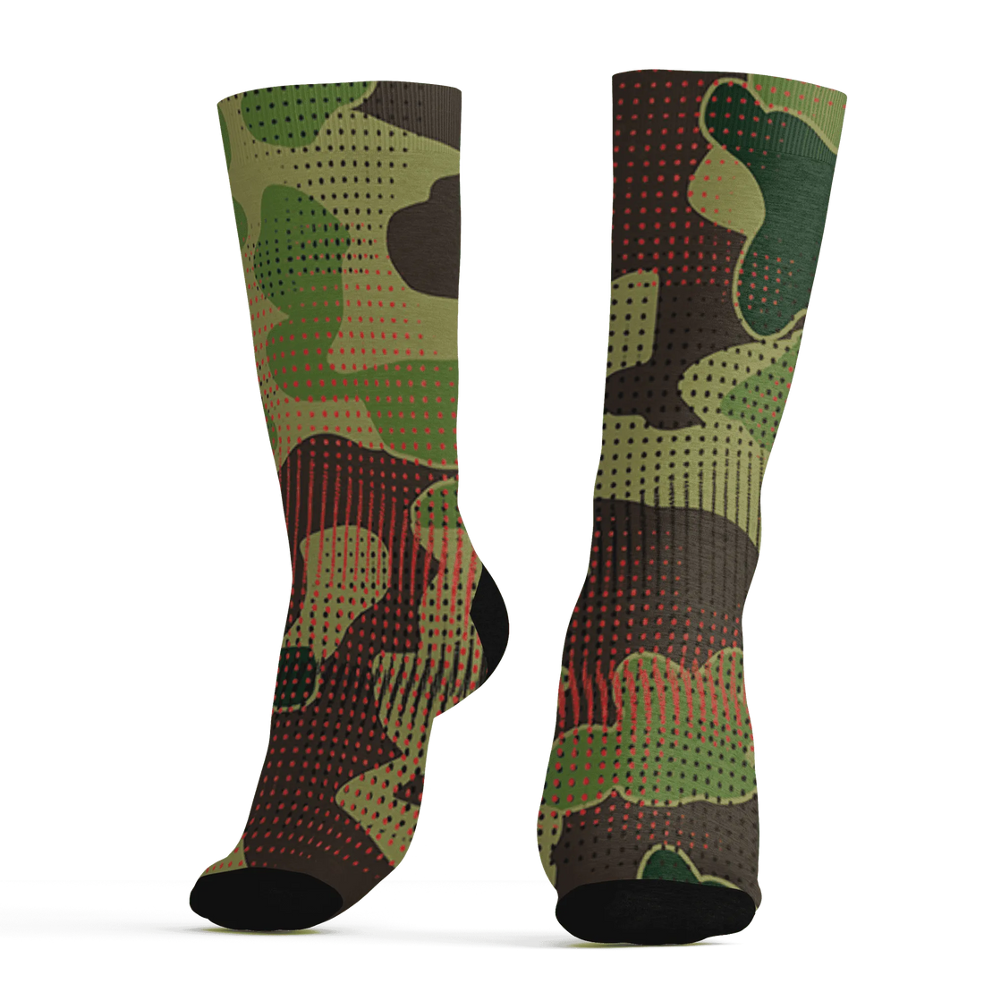 AM-90-Dark-Sage-Solar-Red-NastyJamz-Socks-Match-Kicks-Rule-3D