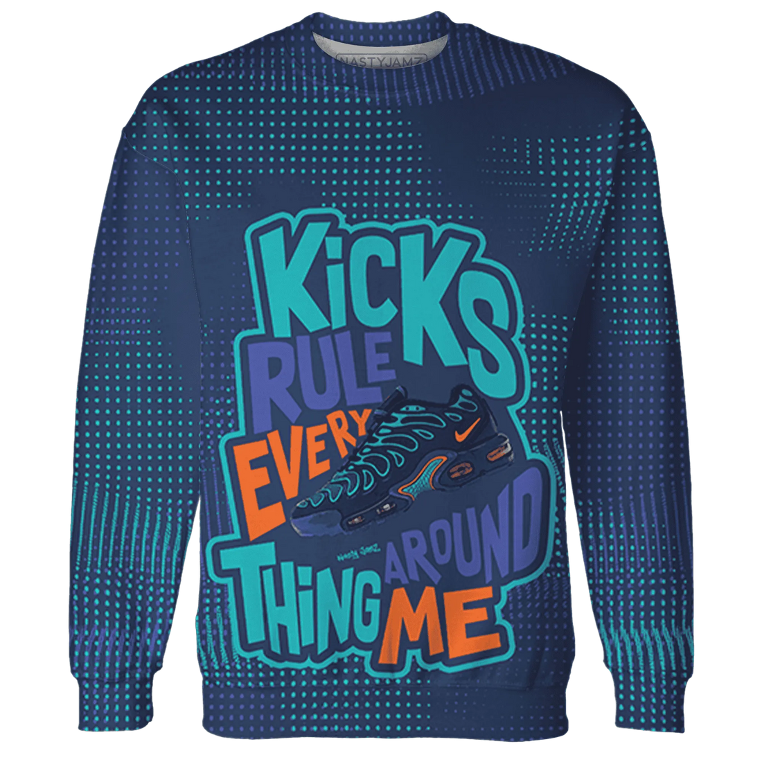 AM-Plus-Drift-Midnight-Navy-Total-Orange-Dusty-Cactus-Sweatshirt-Match-Kicks-Rule-3D