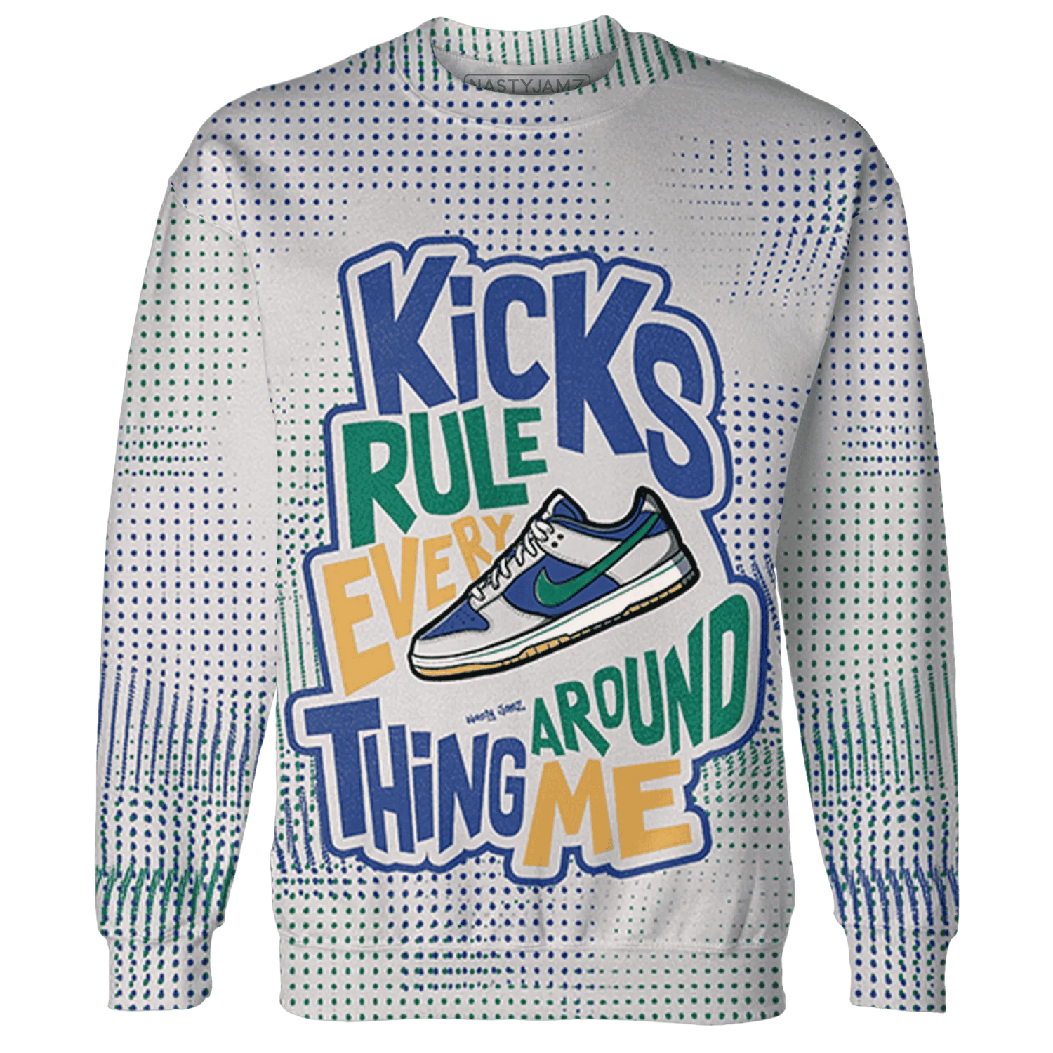 Dunk-Hyper-Royal-Malachite-NastyJamz-Sweatshirt-Match-Kicks-Rule-3D