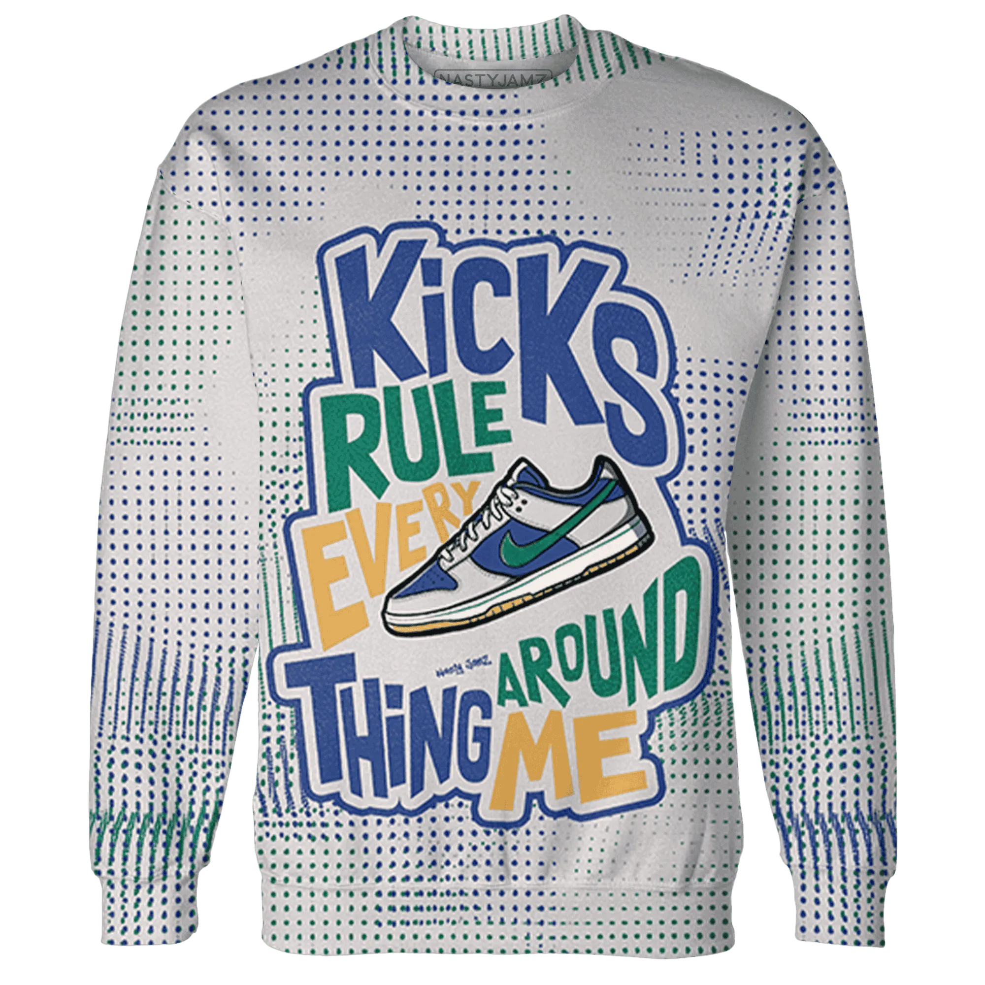 Dunk-Hyper-Royal-Malachite-NastyJamz-Sweatshirt-Match-Kicks-Rule-3D