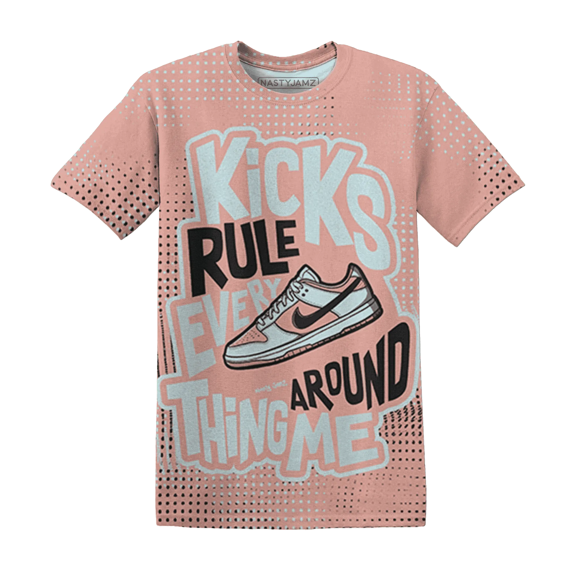 Dunk-Low-Glacier-Blue-Arctic-Orange-NastyJamz-T-Shirt-Match-Kicks-Rule-3D