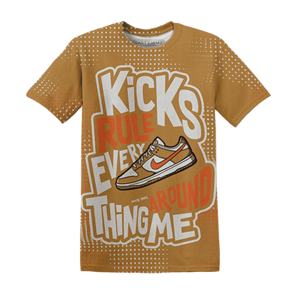 Dunk-Low-Retro-Wheat-Orange-NastyJamz-T-Shirt-Match-Kicks-Rule-3D