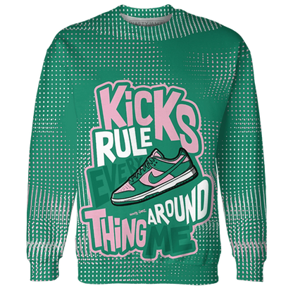 Dunk-Pink-Malachite-Medium-Soft-Low-Sail-Sweatshirt-Match-Kicks-Rule-3D