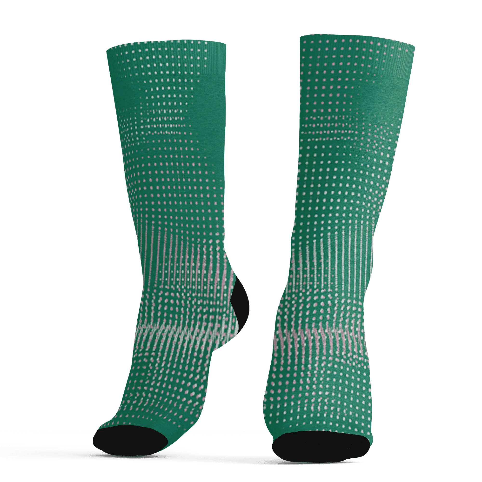 Dunk-Pink-Malachite-Medium-Soft-Low-Sail-Socks-Match-Kicks-Rule-3D