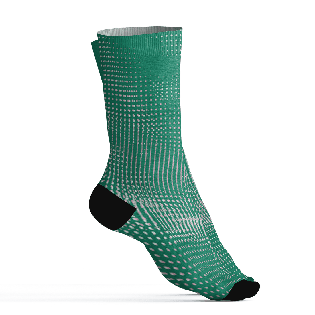 Dunk-Pink-Malachite-Medium-Soft-Low-Sail-Socks-Match-Kicks-Rule-3D