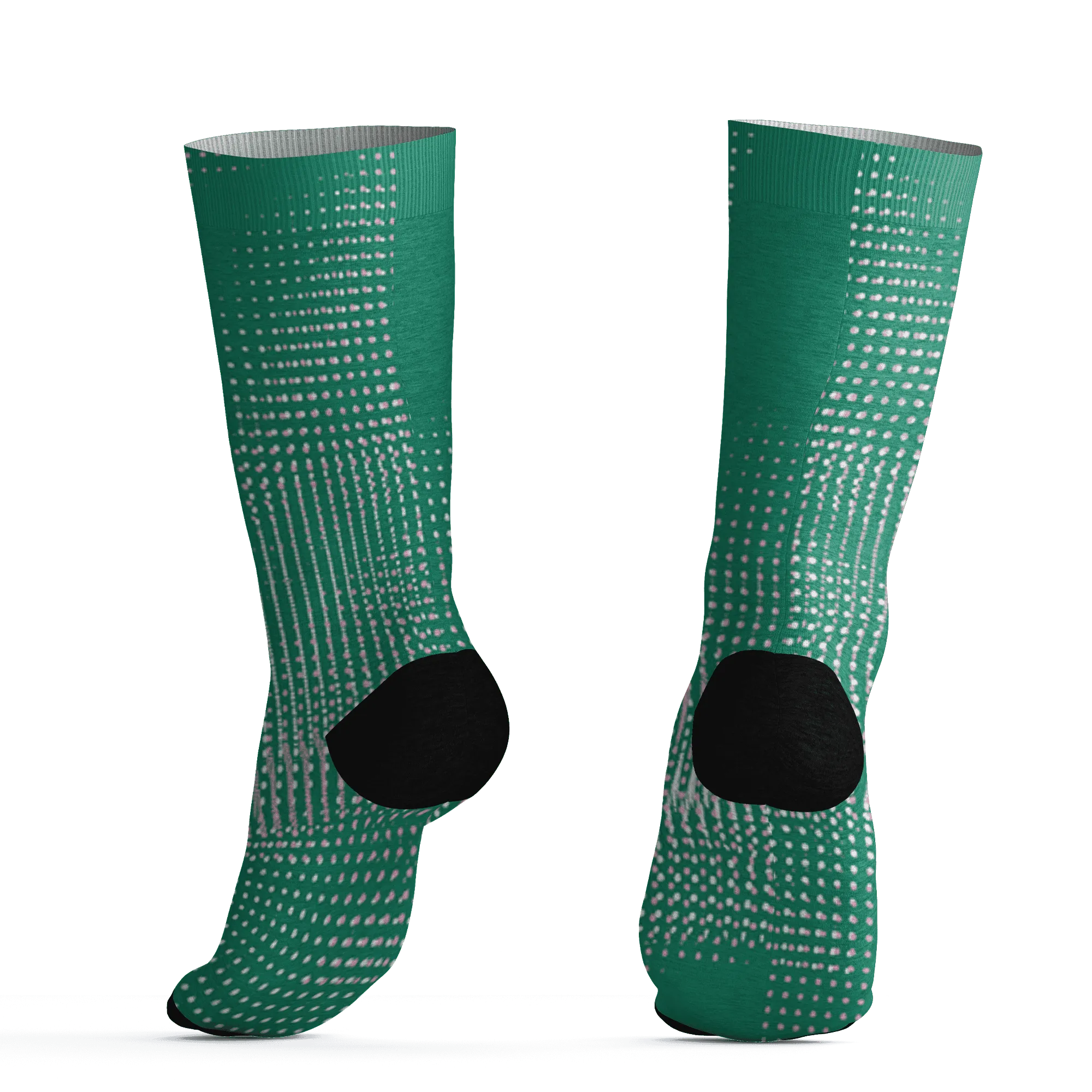 Dunk-Pink-Malachite-Medium-Soft-Low-Sail-Socks-Match-Kicks-Rule-3D