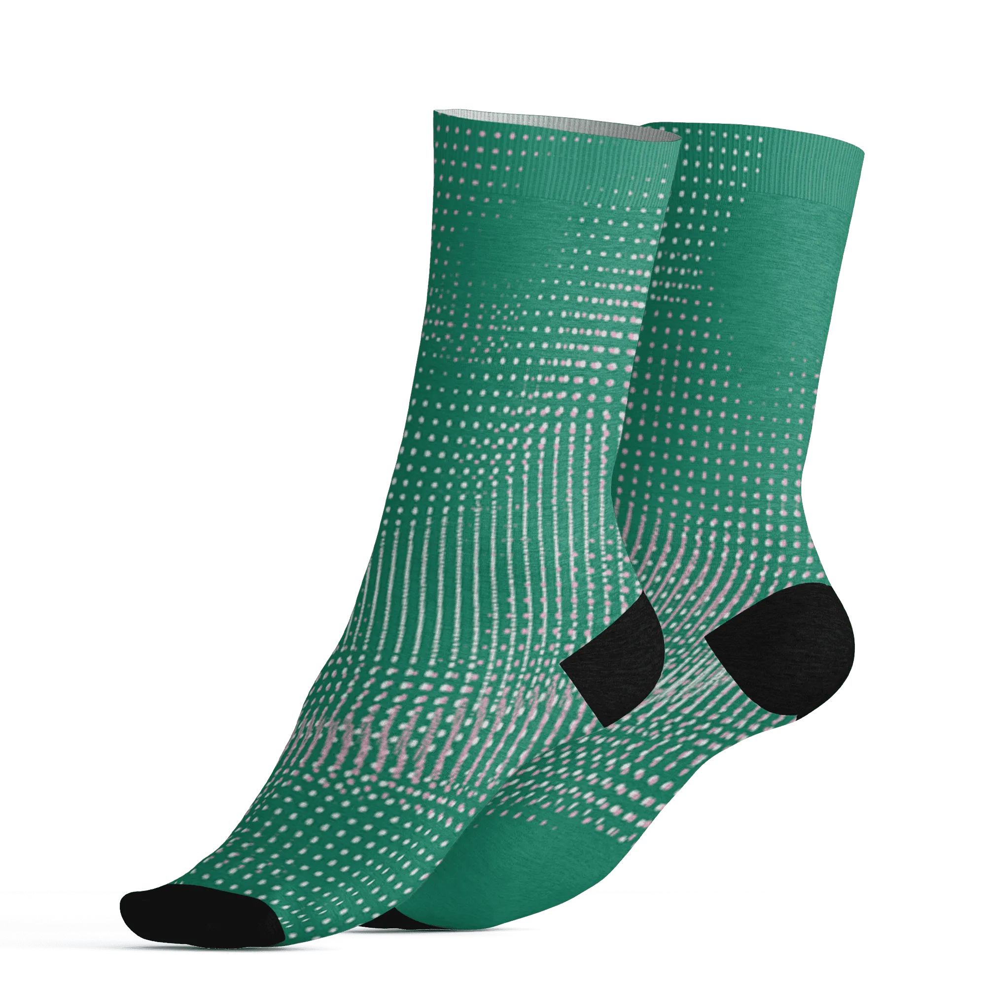 Dunk-Pink-Malachite-Medium-Soft-Low-Sail-Socks-Match-Kicks-Rule-3D