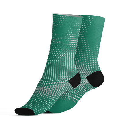 Dunk-Pink-Malachite-Medium-Soft-Low-Sail-Socks-Match-Kicks-Rule-3D