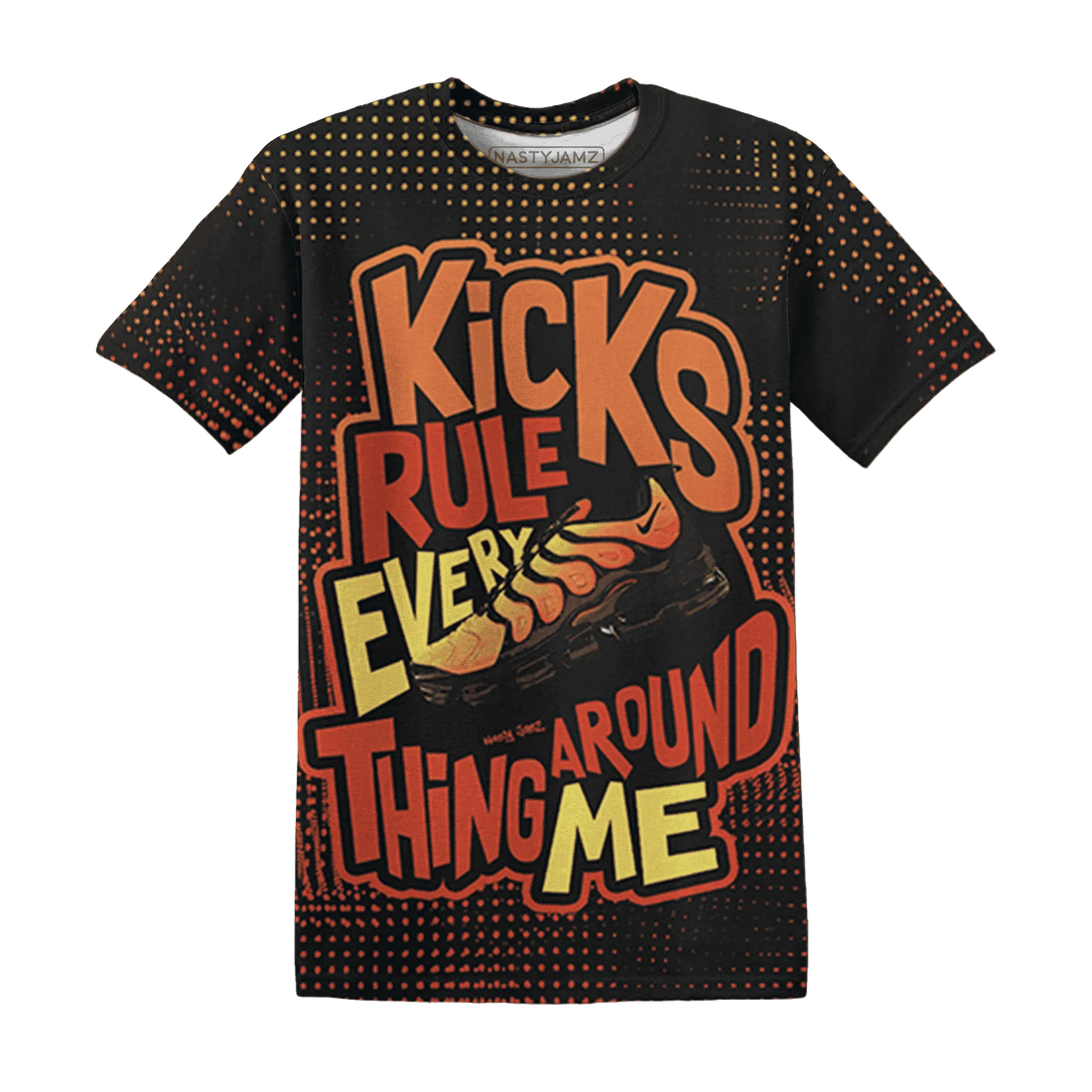 VaporMax-Crimson-Total-Orange-Plus-T-Shirt-Match-Kicks-Rule-3D