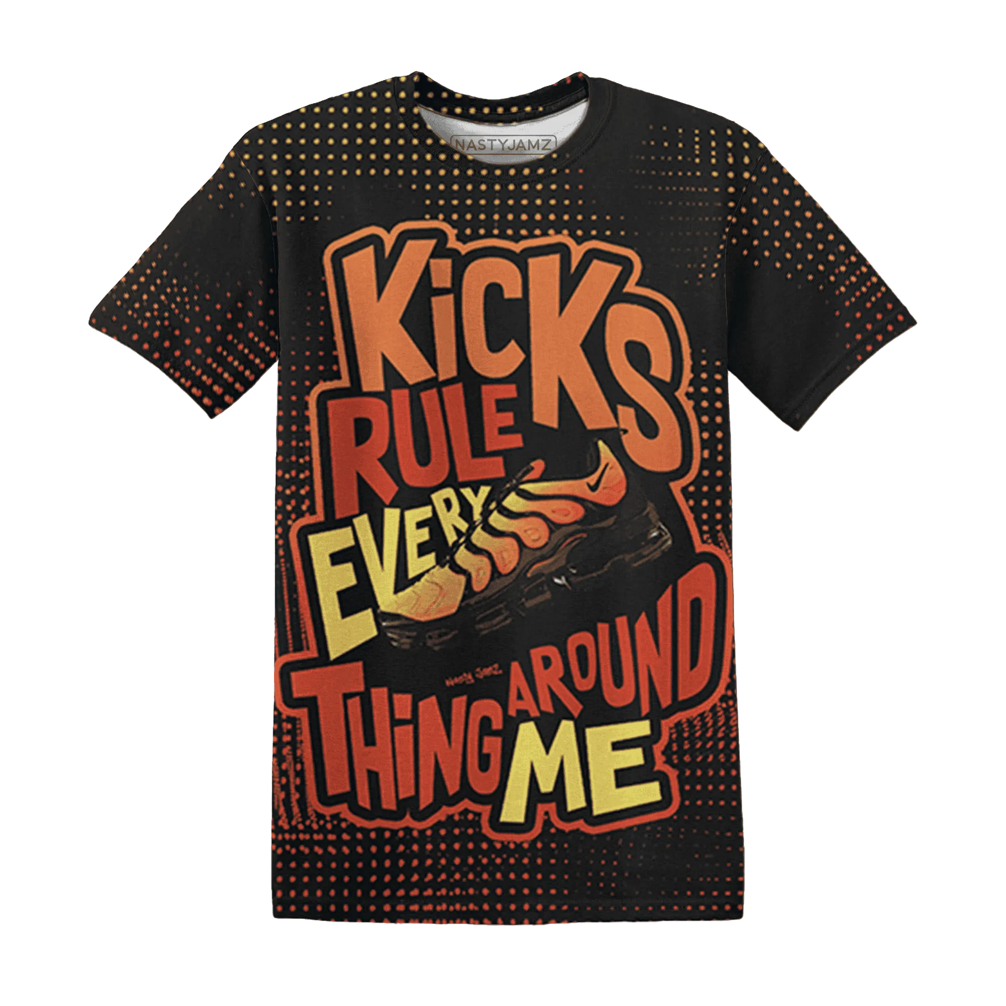 VaporMax-Crimson-Total-Orange-Plus-T-Shirt-Match-Kicks-Rule-3D