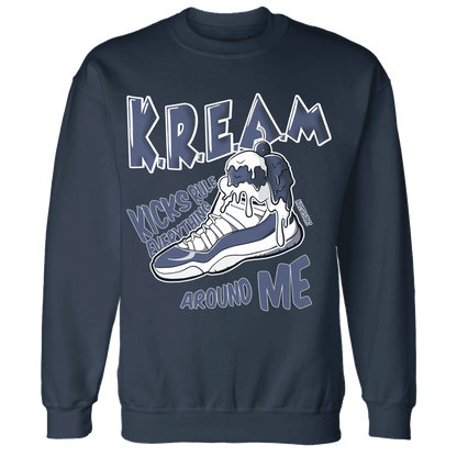 Low-Diffused-Blue-11s-Sweatshirt-Match-Kream-Sneaker