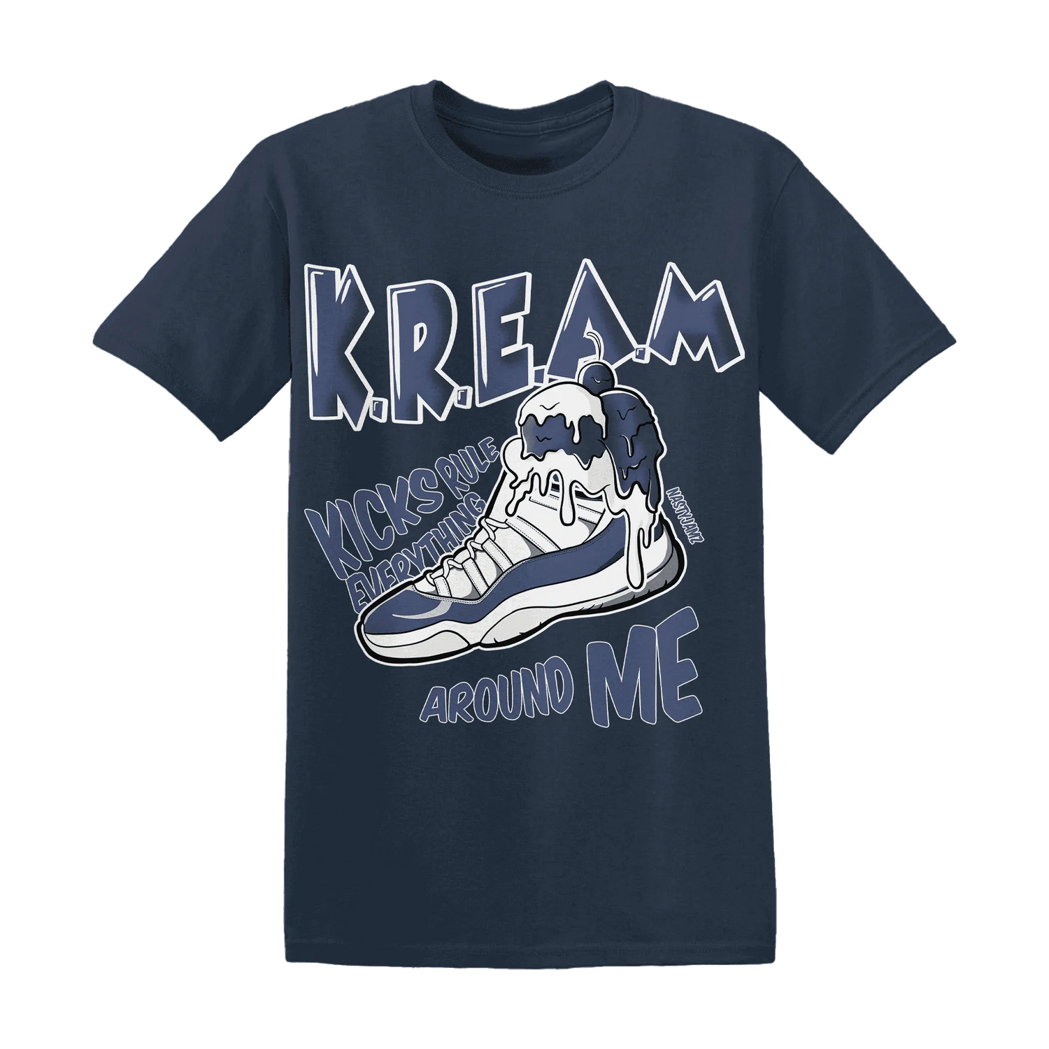Low-Diffused-Blue-11s-T-Shirt-Match-Kream-Sneaker