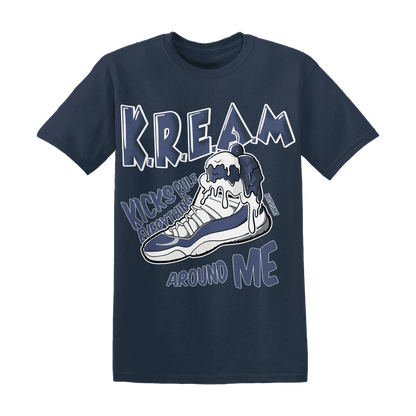 Low-Diffused-Blue-11s-T-Shirt-Match-Kream-Sneaker
