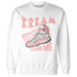 Low Legend Pink 11s Sweatshirt Match Kream Sneaker - NastyJamz