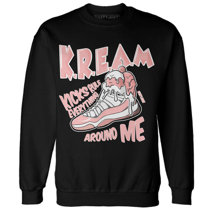 Low Legend Pink 11s Sweatshirt Match Kream Sneaker - NastyJamz