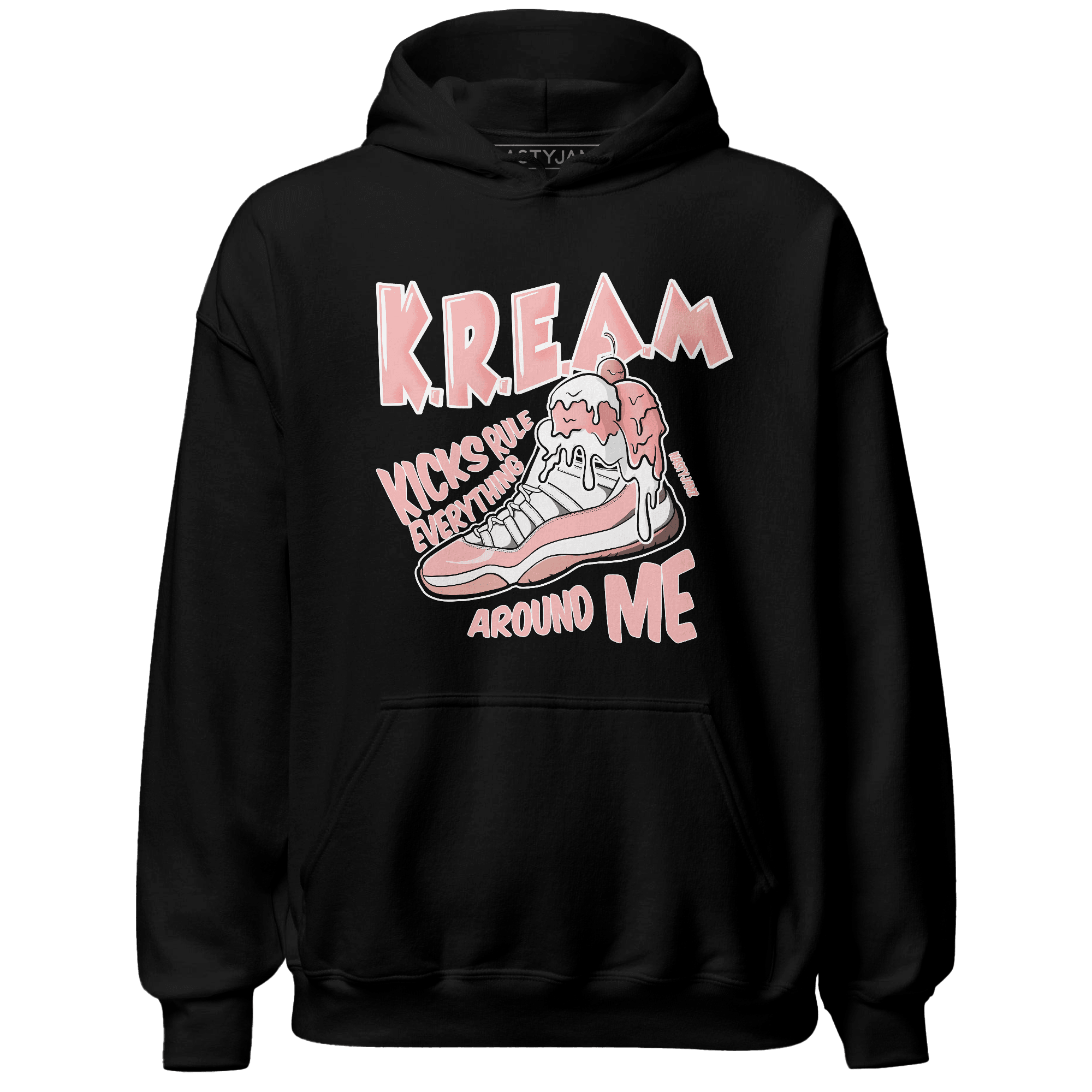 Low Legend Pink 11s Hoodie Match Kream Sneaker - NastyJamz
