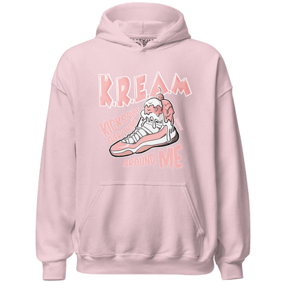 Low Legend Pink 11s Hoodie Match Kream Sneaker - NastyJamz