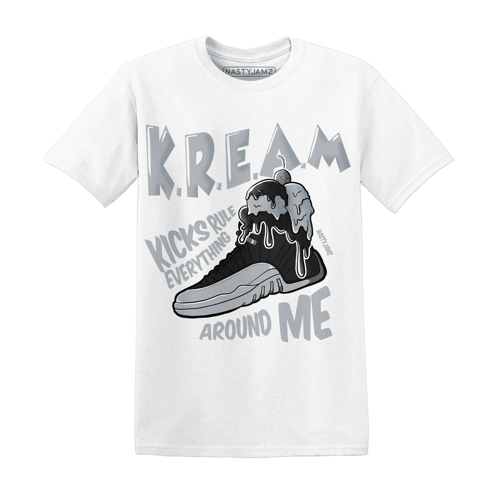 Wolf-Grey-12s-NastyJamz-T-Shirt-Match-Kream-Sneaker