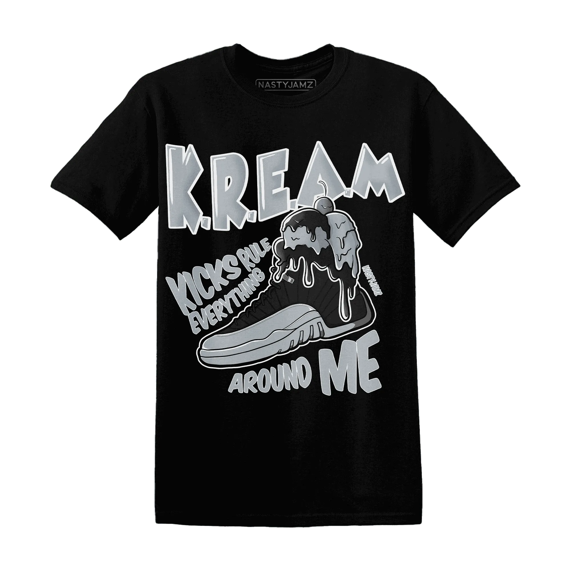 Wolf-Grey-12s-NastyJamz-T-Shirt-Match-Kream-Sneaker