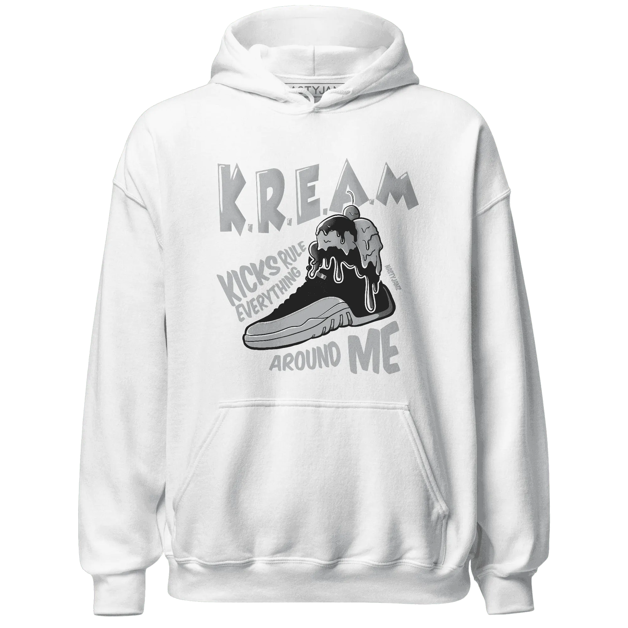 Wolf-Grey-12s-NastyJamz-Hoodie-Match-Kream-Sneaker
