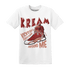 Dune Red 13s T Shirt Match Kream Sneaker - NastyJamz