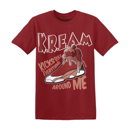 Dune Red 13s T Shirt Match Kream Sneaker - NastyJamz