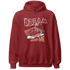 Dune Red 13s Hoodie Match Kream Sneaker - NastyJamz