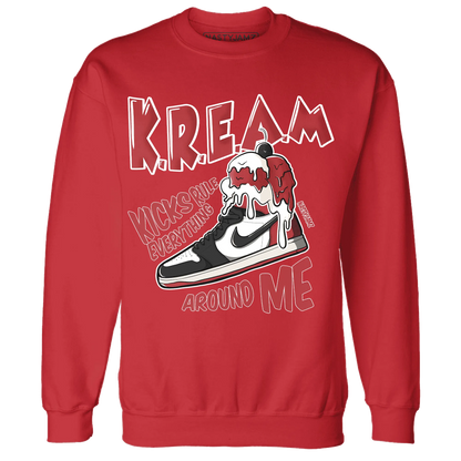 Black-Toe-Reimagined-Red-White-1s-Sweatshirt-Match-Kream-Sneaker