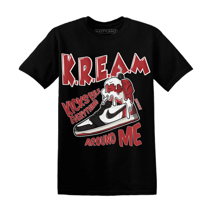 Black-Toe-Reimagined-Red-White-1s-T-Shirt-Match-Kream-Sneaker