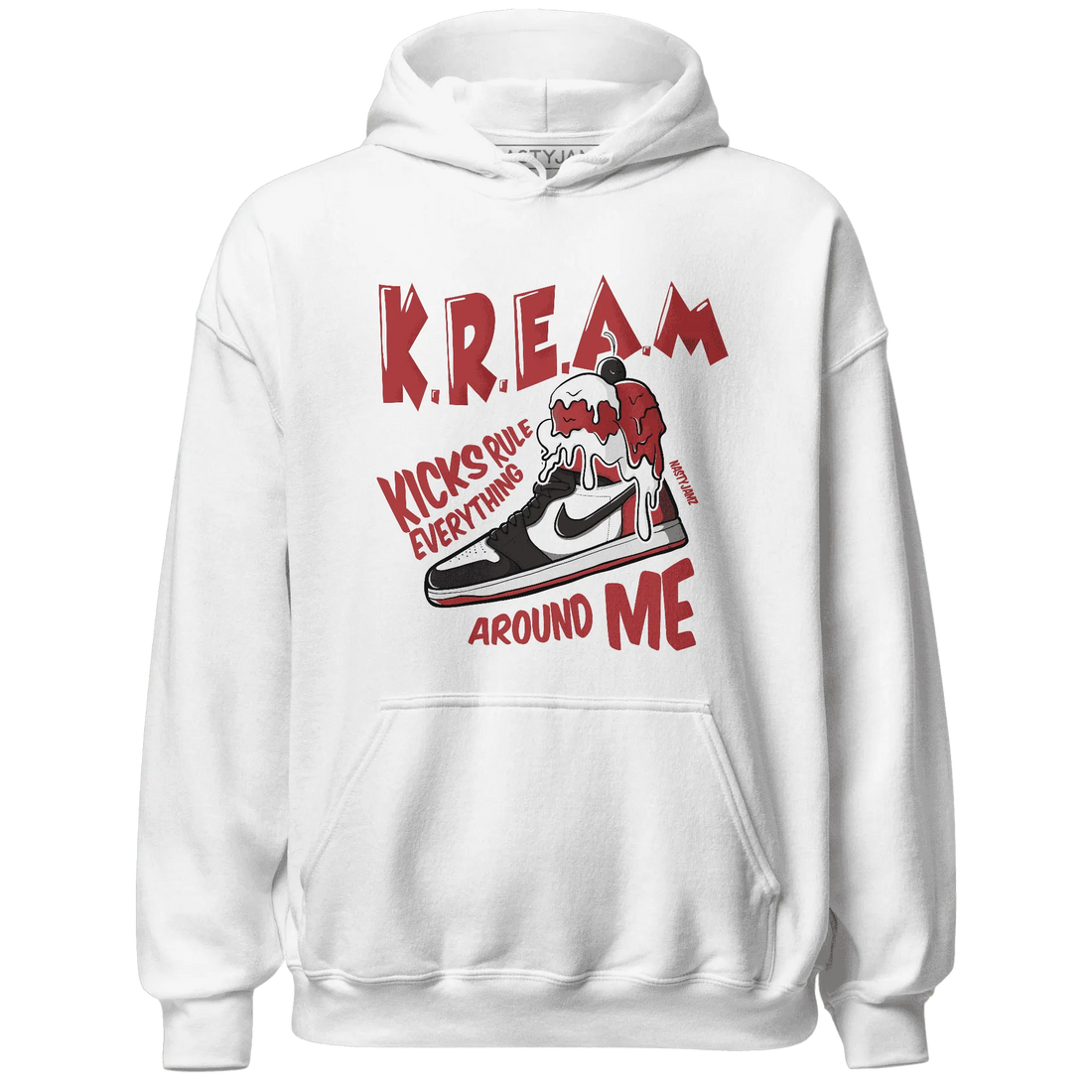 Black-Toe-Reimagined-Red-White-1s-Hoodie-Match-Kream-Sneaker