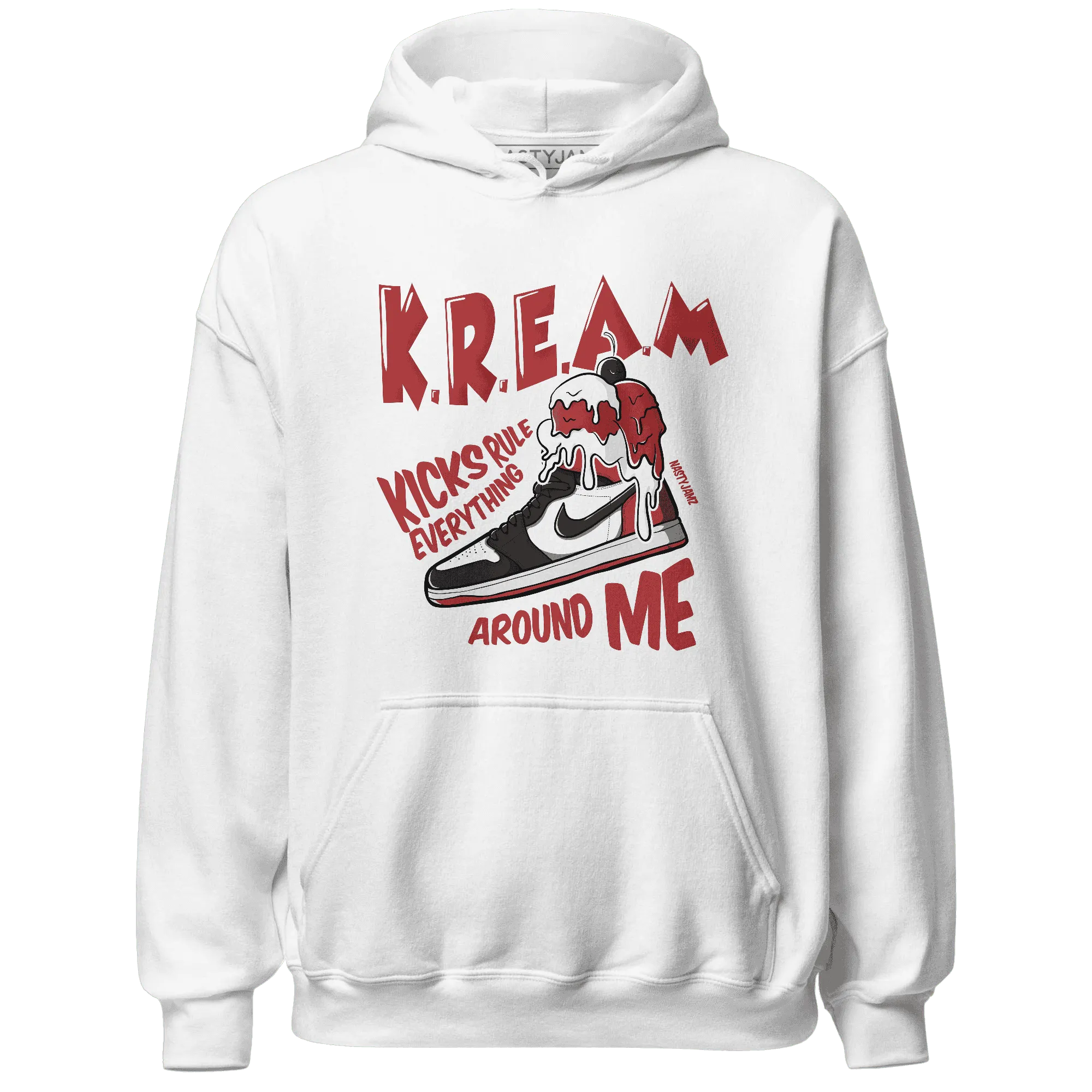 Black-Toe-Reimagined-Red-White-1s-Hoodie-Match-Kream-Sneaker