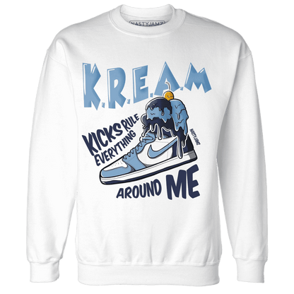 First In Flight 1s Sweatshirt Match Kream Sneaker - NastyJamz