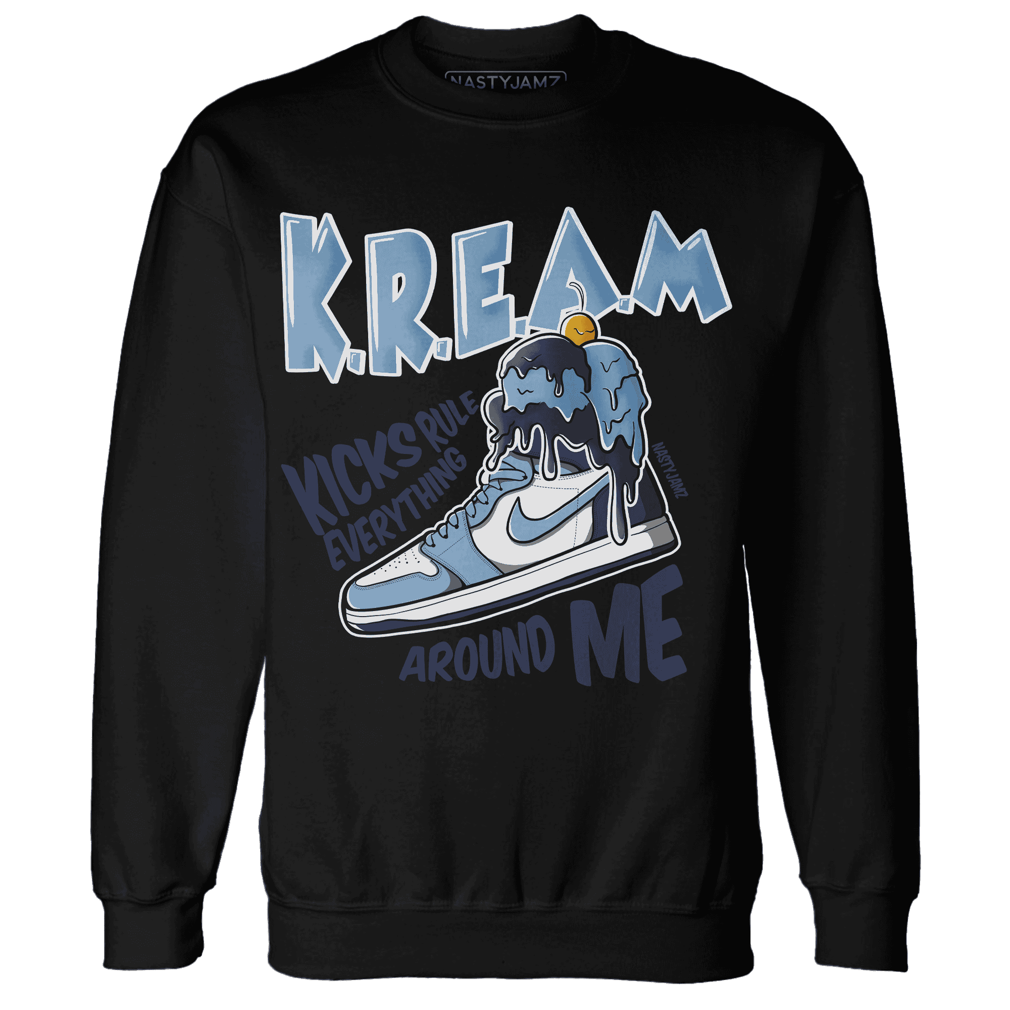 First In Flight 1s Sweatshirt Match Kream Sneaker - NastyJamz