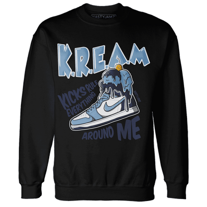 First In Flight 1s Sweatshirt Match Kream Sneaker - NastyJamz