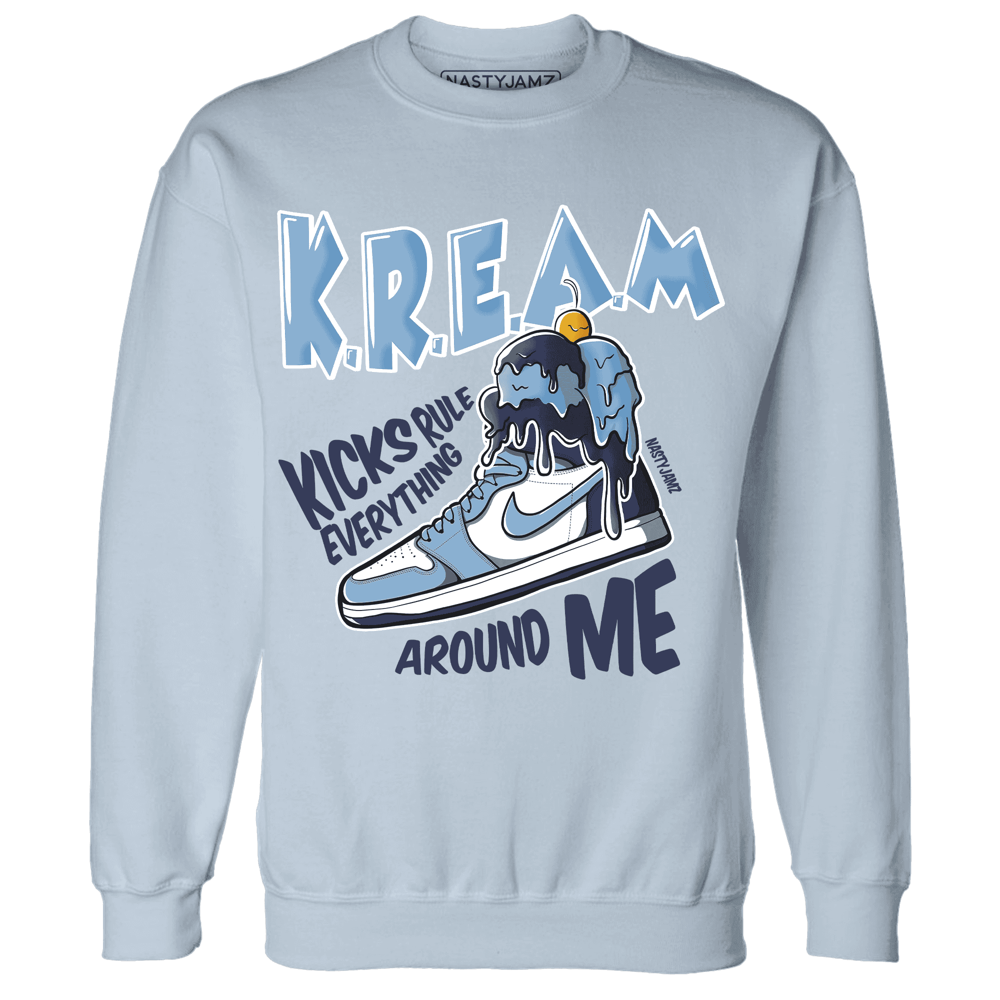 First In Flight 1s Sweatshirt Match Kream Sneaker - NastyJamz