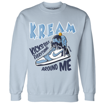 First In Flight 1s Sweatshirt Match Kream Sneaker - NastyJamz
