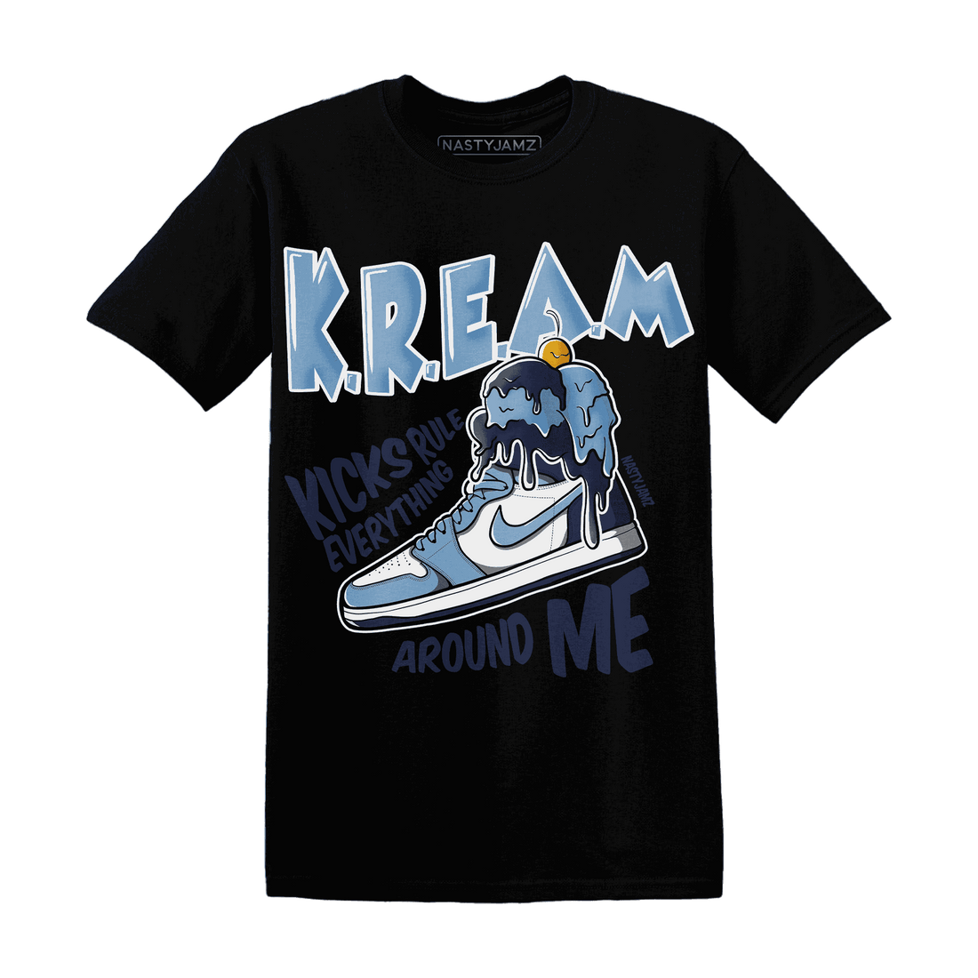 First In Flight 1s T Shirt Match Kream Sneaker - NastyJamz