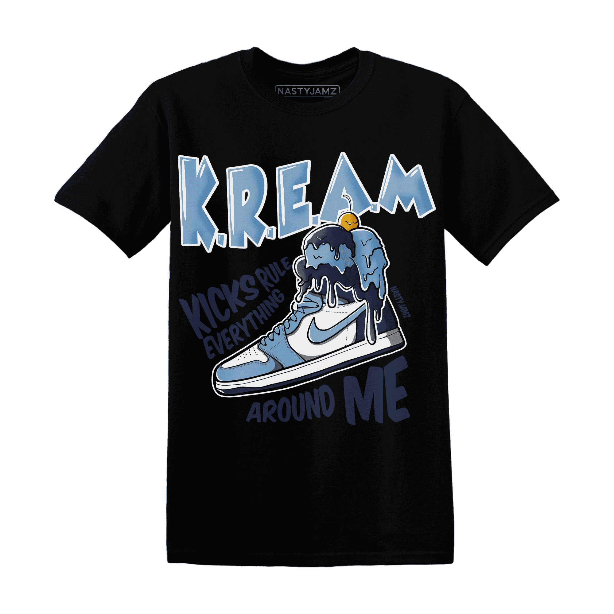First In Flight 1s T Shirt Match Kream Sneaker - NastyJamz