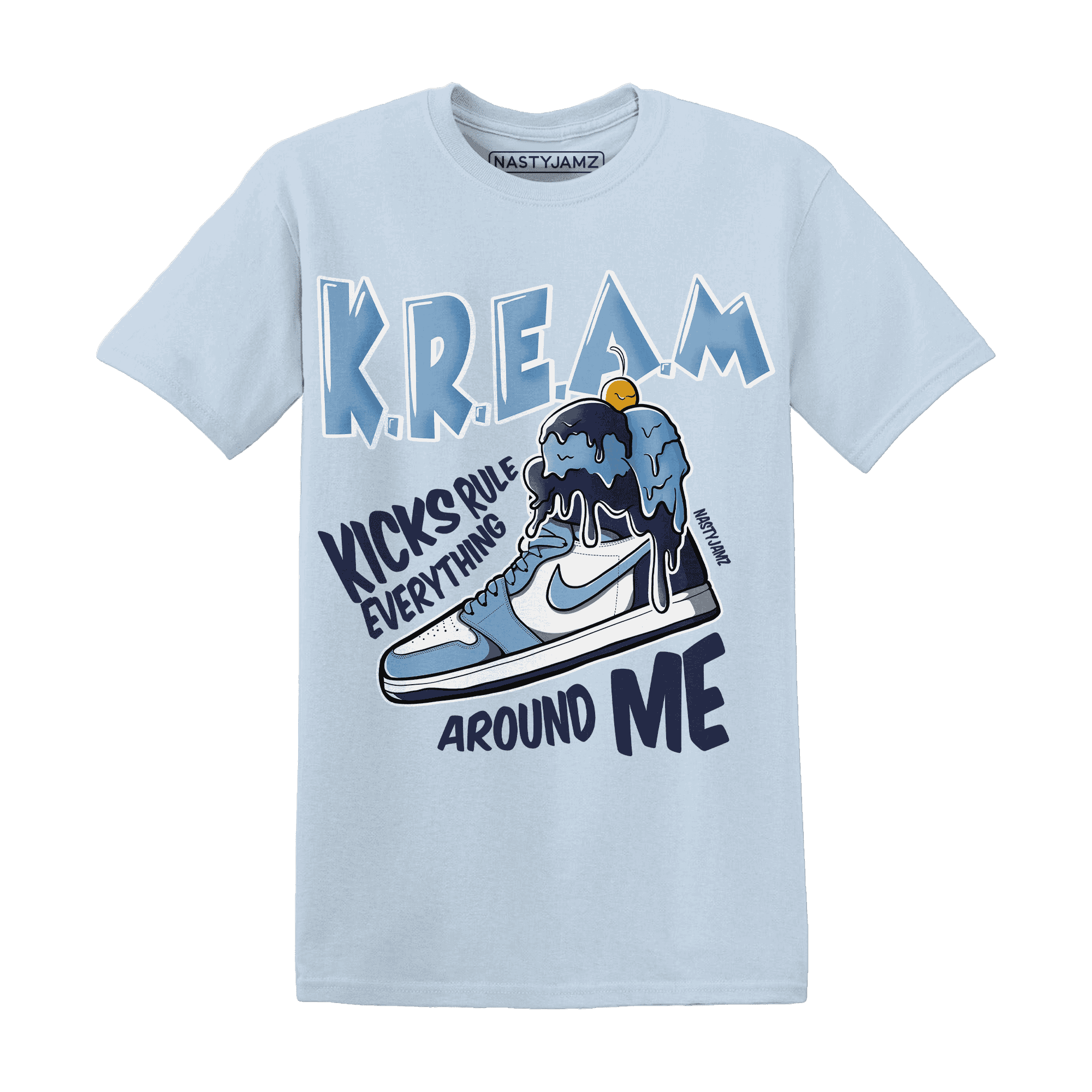 First In Flight 1s T Shirt Match Kream Sneaker - NastyJamz