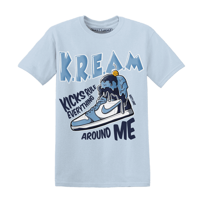First In Flight 1s T Shirt Match Kream Sneaker - NastyJamz