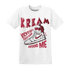 High 85 Metallic Burgundy 1s T Shirt Match Kream Sneaker - NastyJamz