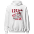High 85 Metallic Burgundy 1s Hoodie Match Kream Sneaker - NastyJamz