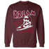 High White Team Red 1s Sweatshirt Match Kream Sneaker - NastyJamz